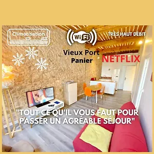 Apartment Vieux Port Proximite Panier Clim Cachet Marseille